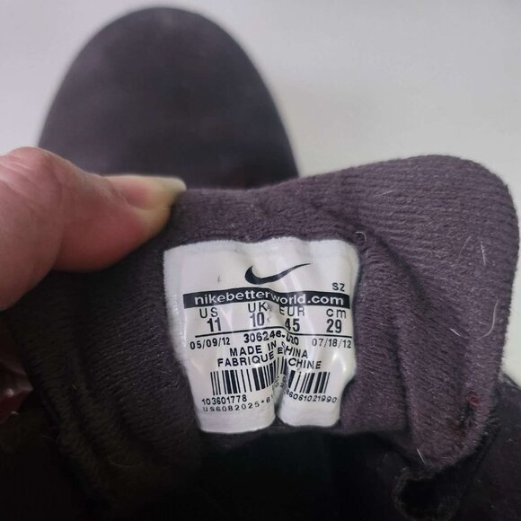 Nike Air Primo 306246-020 Work Leather Lace Up Men's Boots Size 11 Brown b100 - Picture 5 of 8